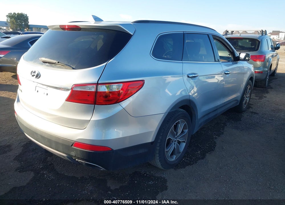 2014 HYUNDAI SANTA FE GLS VIN: KM8SM4HF9EU041820