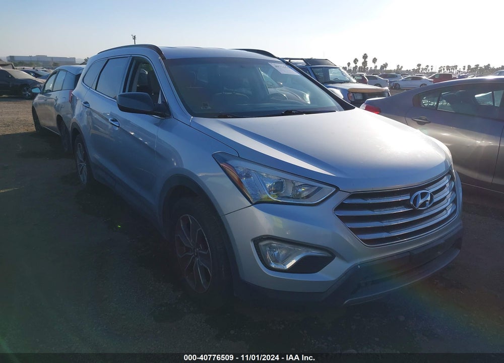 2014 HYUNDAI SANTA FE GLS VIN: KM8SM4HF9EU041820