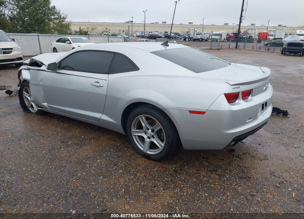 2013 CHEVROLET CAMARO 1LS VIN: 2G1FE1E34D9247658