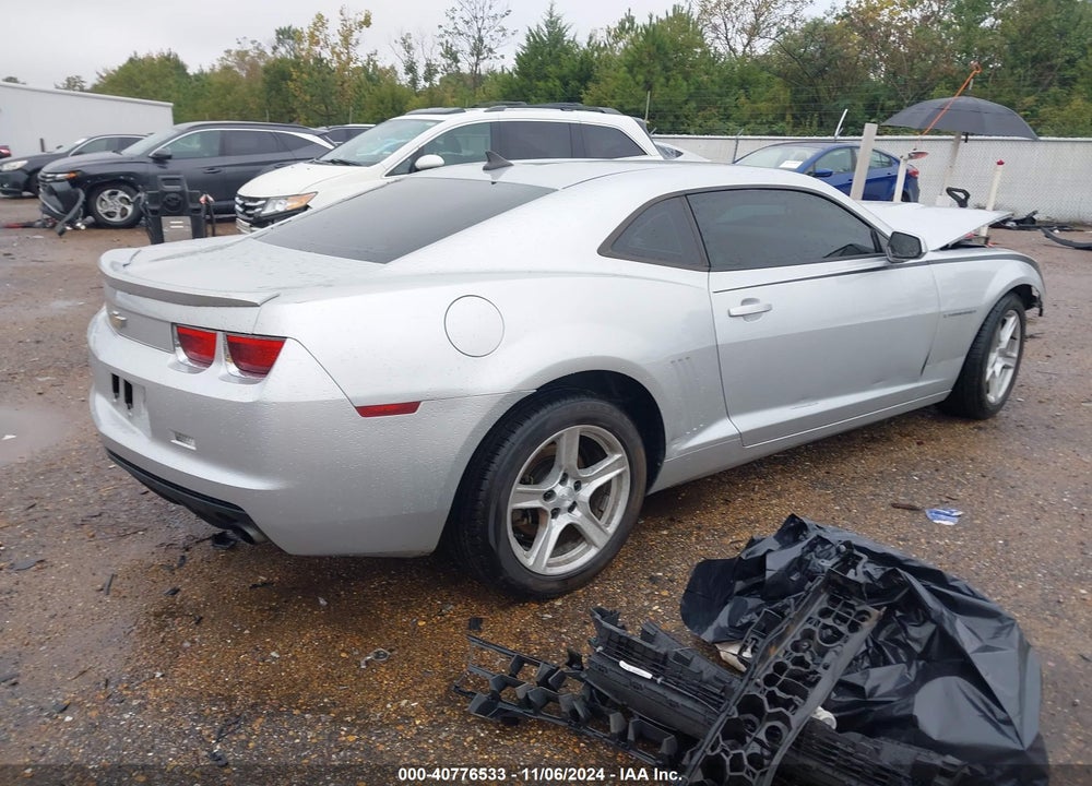 2013 CHEVROLET CAMARO 1LS VIN: 2G1FE1E34D9247658
