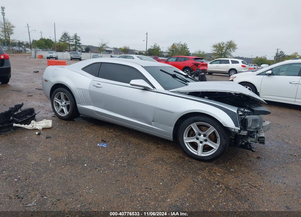 2013 CHEVROLET CAMARO 1LS VIN: 2G1FE1E34D9247658