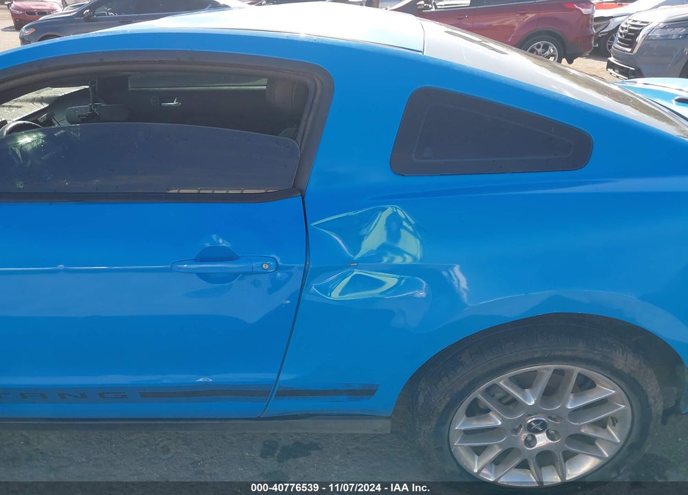 2012 FORD MUSTANG V6 PREMIUM VIN: 1ZVBP8AM4C5240693