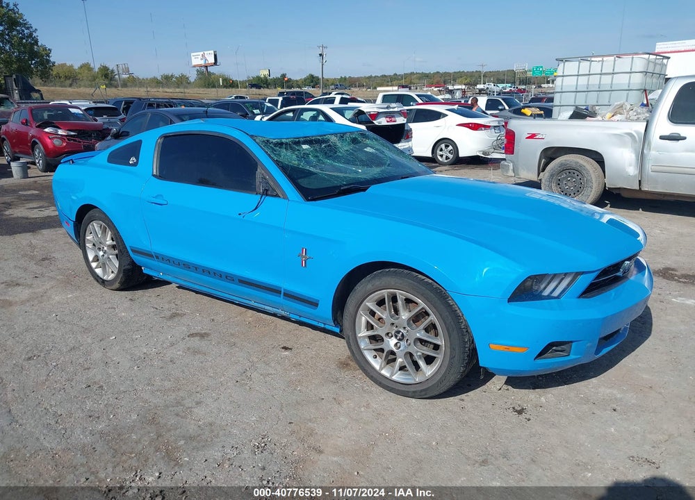2012 FORD MUSTANG V6 PREMIUM VIN: 1ZVBP8AM4C5240693