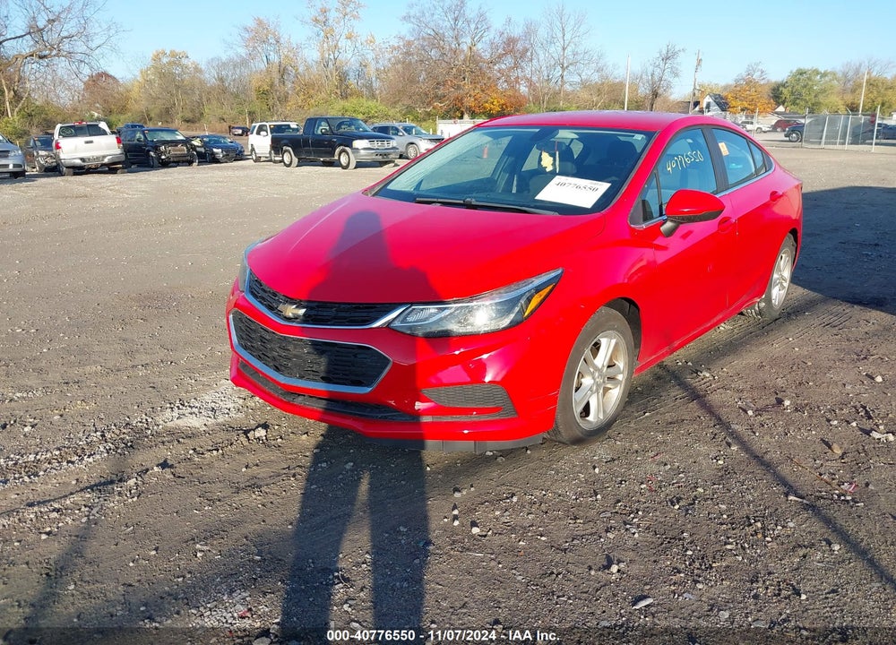 2017 CHEVROLET CRUZE LT AUTO VIN: 1G1BE5SMXH7269786