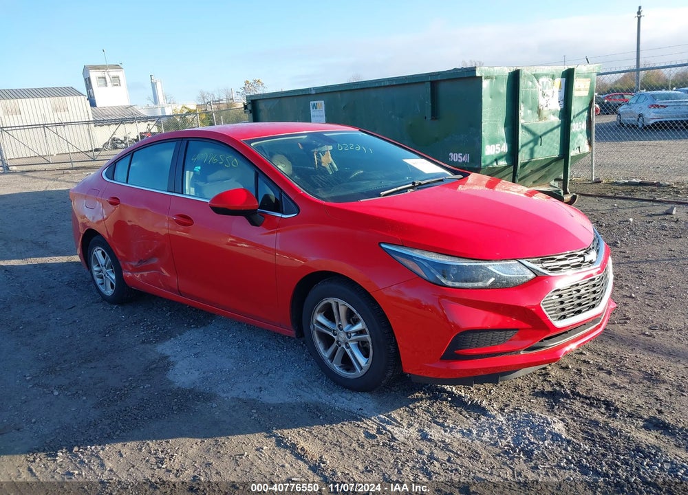 2017 CHEVROLET CRUZE LT AUTO VIN: 1G1BE5SMXH7269786