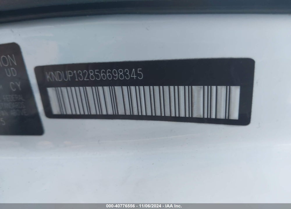 2005 KIA SEDONA EX/LX VIN: KNDUP132856698345