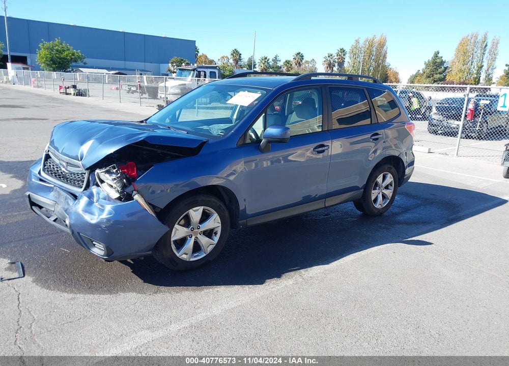 2014 SUBARU FORESTER 2.5I PREMIUM VIN: JF2SJAGC4EH513127