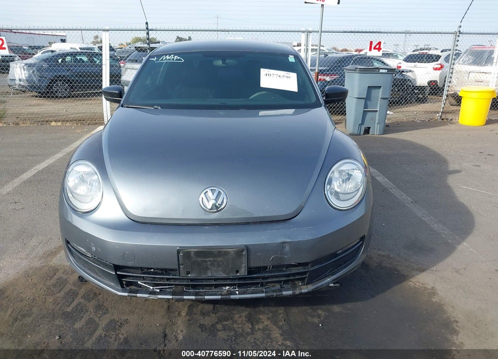 2014 VOLKSWAGEN BEETLE 1.8T ENTRY VIN: 3VWF17ATXEM657561