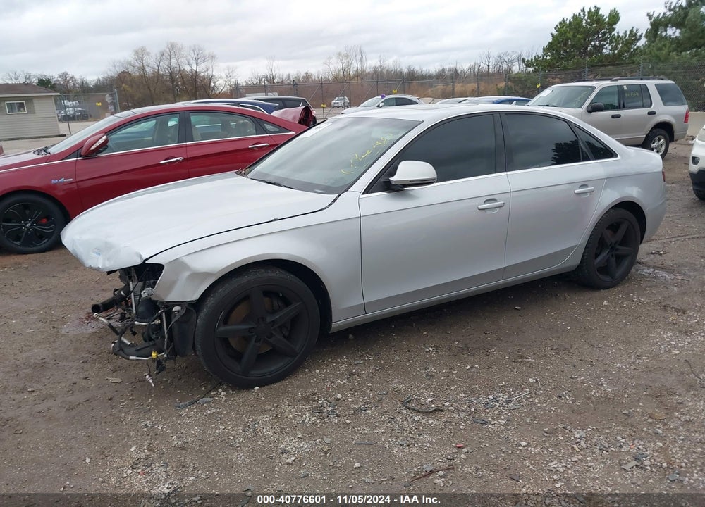 2009 AUDI A4 2.0T PREMIUM VIN: WAUMF78K99N022347