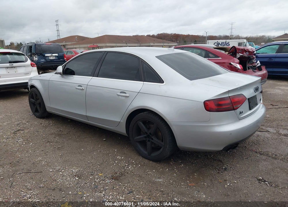 2009 AUDI A4 2.0T PREMIUM VIN: WAUMF78K99N022347