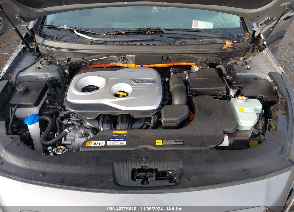 2017 HYUNDAI SONATA HYBRID SE VIN: KMHE24L39HA071051