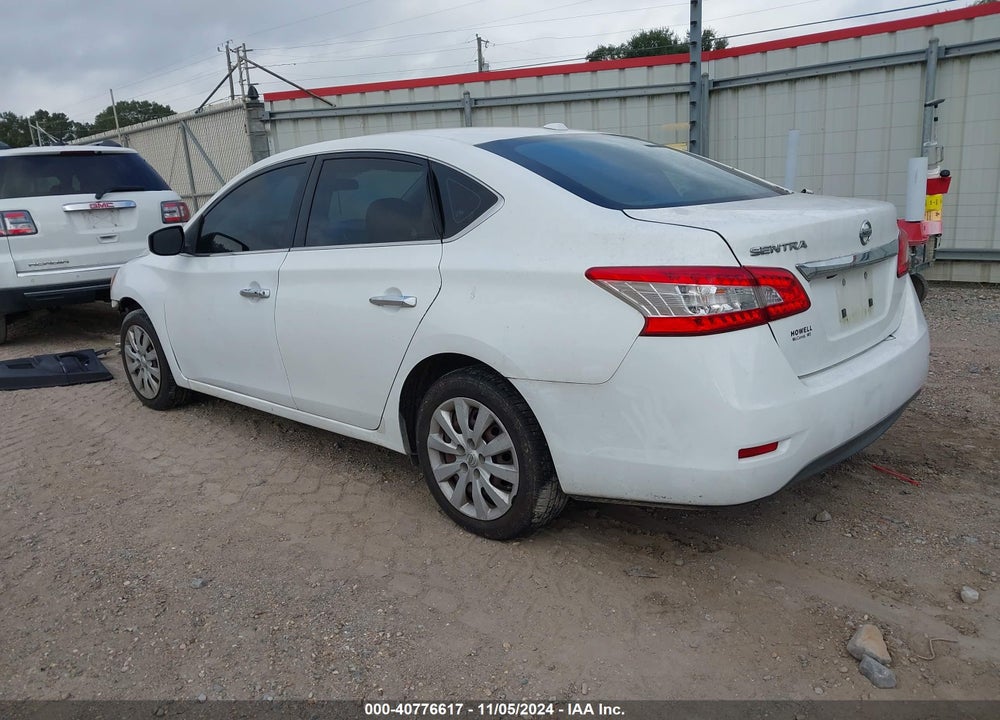 2015 NISSAN SENTRA SV VIN: 3N1AB7AP5FY264724
