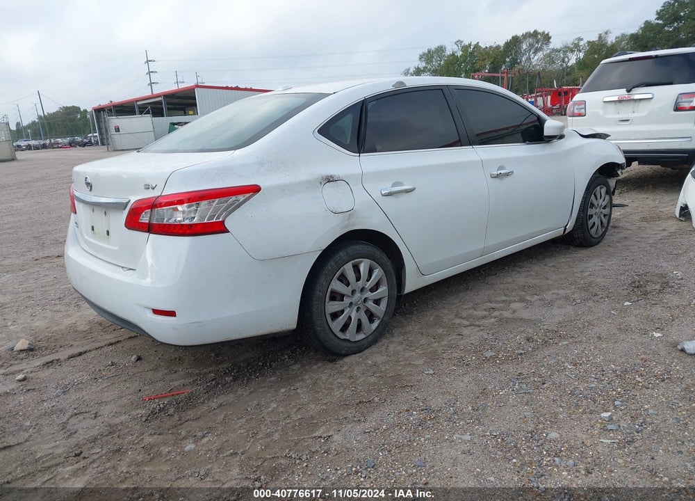 2015 NISSAN SENTRA SV VIN: 3N1AB7AP5FY264724
