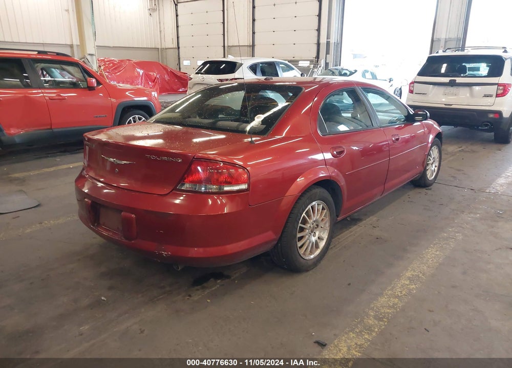 2006 CHRYSLER SEBRING TOURING VIN: 1C3EL56R36N203979