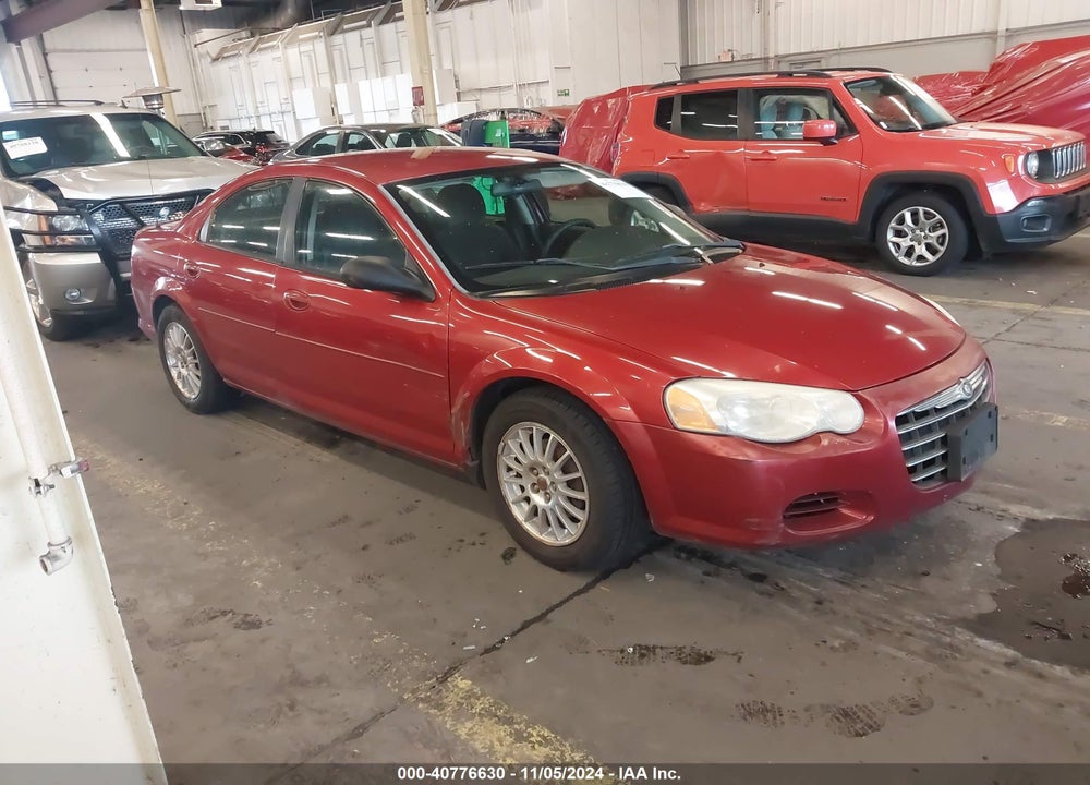 2006 CHRYSLER SEBRING TOURING VIN: 1C3EL56R36N203979