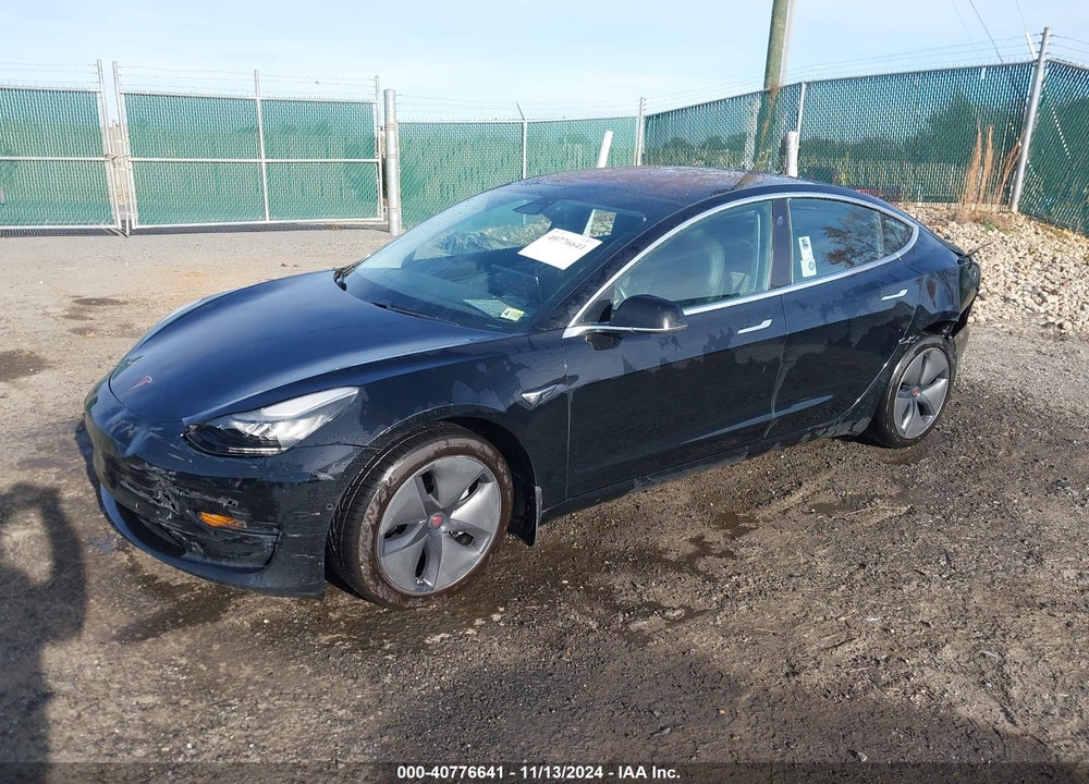 2018 TESLA MODEL 3 LONG RANGE/PERFORMANCE VIN: 5YJ3E1EB9JF129744