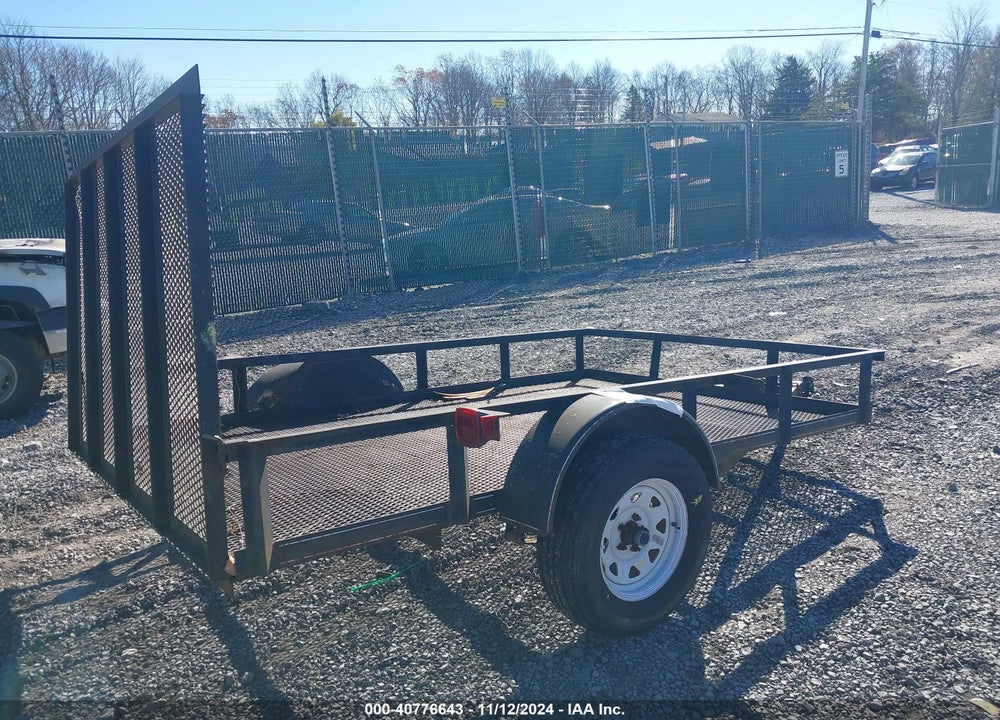 2013 HUGH UTILITY TRAILER VIN: 4PRUS1010DT000163