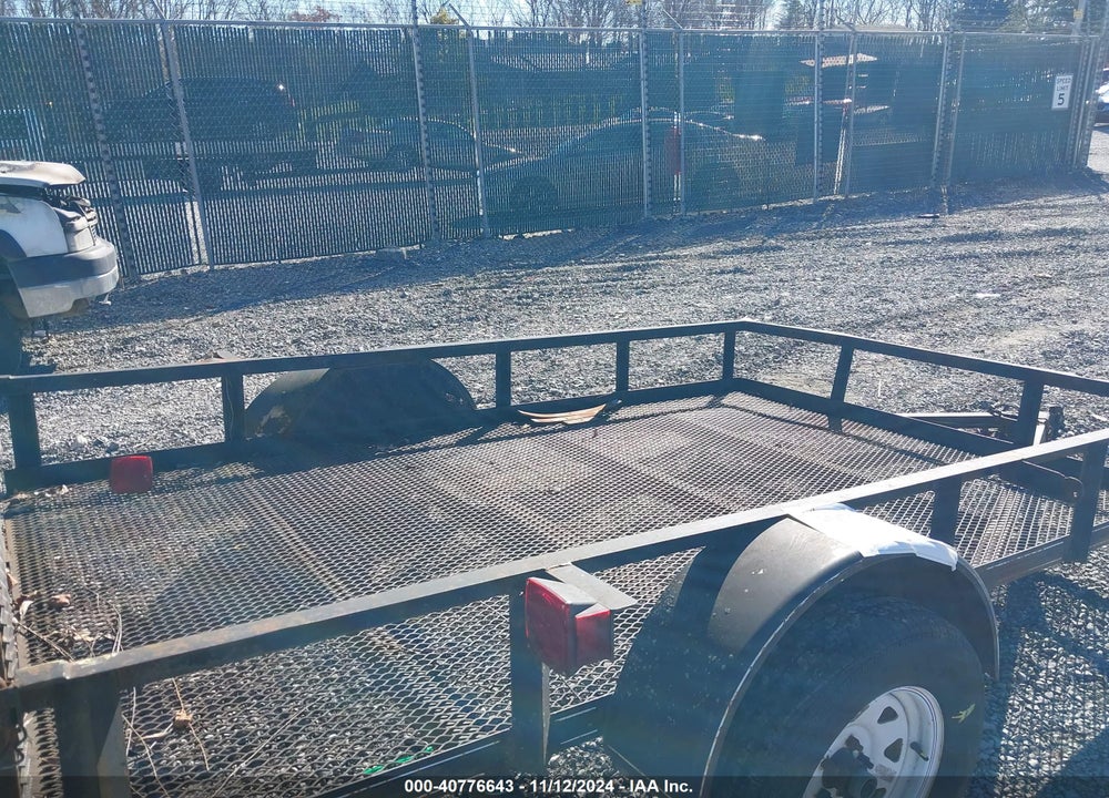 2013 HUGH UTILITY TRAILER VIN: 4PRUS1010DT000163