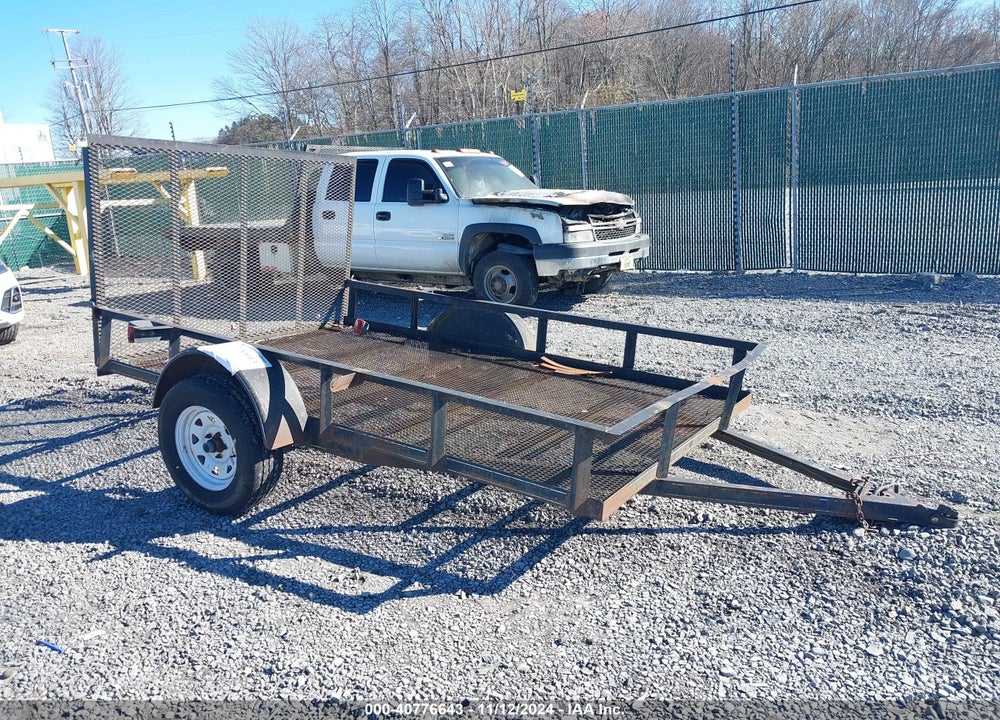 2013 HUGH UTILITY TRAILER VIN: 4PRUS1010DT000163