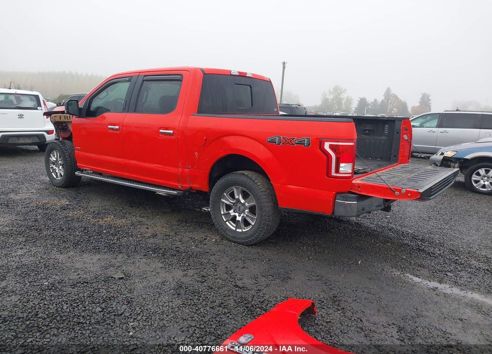 2017 FORD F-150 VIN: 1FTEW1EP6HKC91992