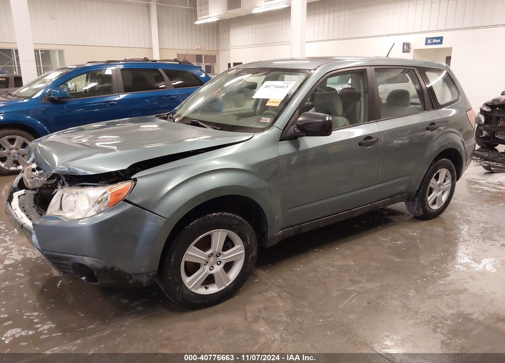 2010 SUBARU FORESTER 2.5X VIN: JF2SH6AC3AH752468