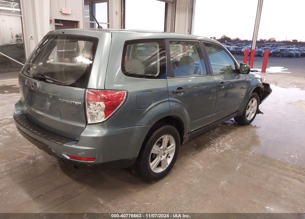 2010 SUBARU FORESTER 2.5X VIN: JF2SH6AC3AH752468
