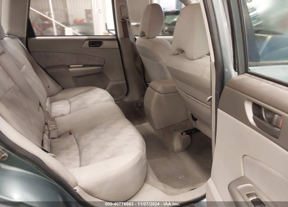 2010 SUBARU FORESTER 2.5X VIN: JF2SH6AC3AH752468