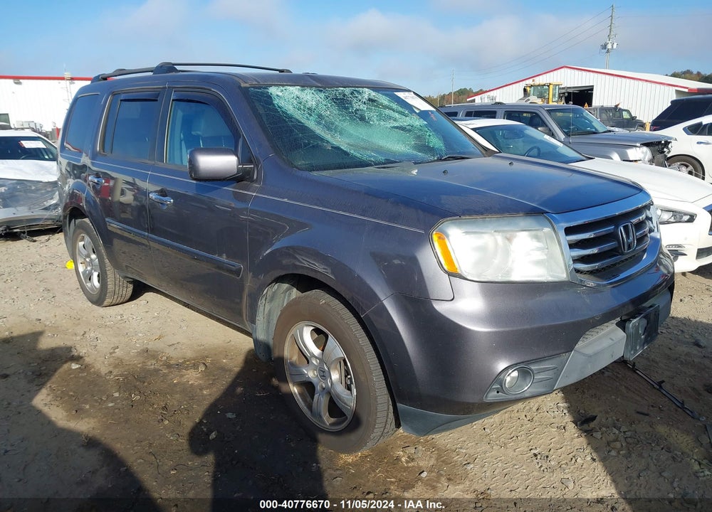 2014 HONDA PILOT EX VIN: 5FNYF3H40EB011129