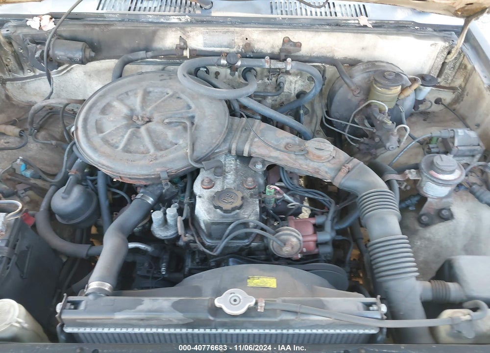 1986 TOYOTA PICKUP 1/2 TON RN55 DLX VIN: JT4RN55D3G0191604