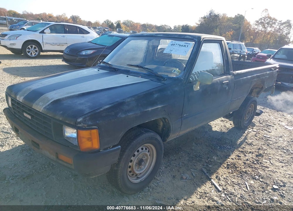 1986 TOYOTA PICKUP 1/2 TON RN55 DLX VIN: JT4RN55D3G0191604