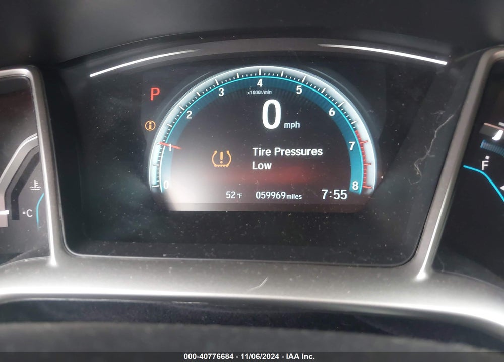 2018 HONDA CIVIC VIN: 19XFC2F74JE200969