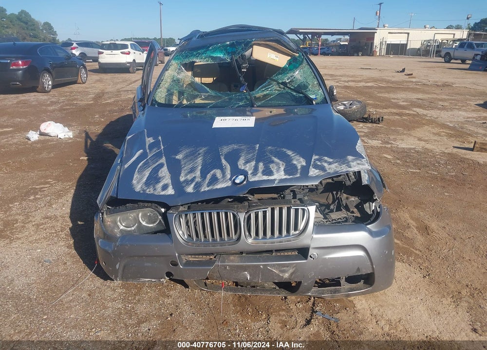 2008 BMW X3 3.0SI VIN: WBXPC934X8WJ04791