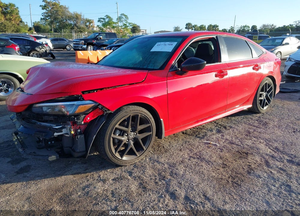 2022 HONDA CIVIC SPORT VIN: 2HGFE2F53NH547147