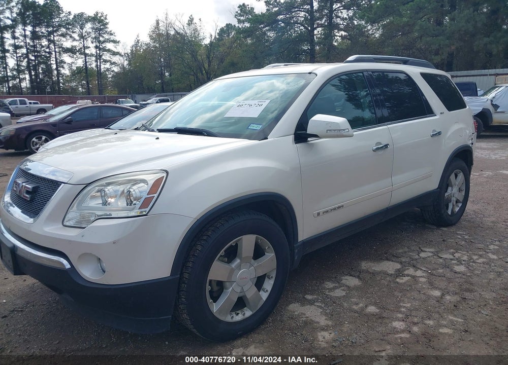 2007 GMC ACADIA SLT-1 VIN: 1GKER23737J127902
