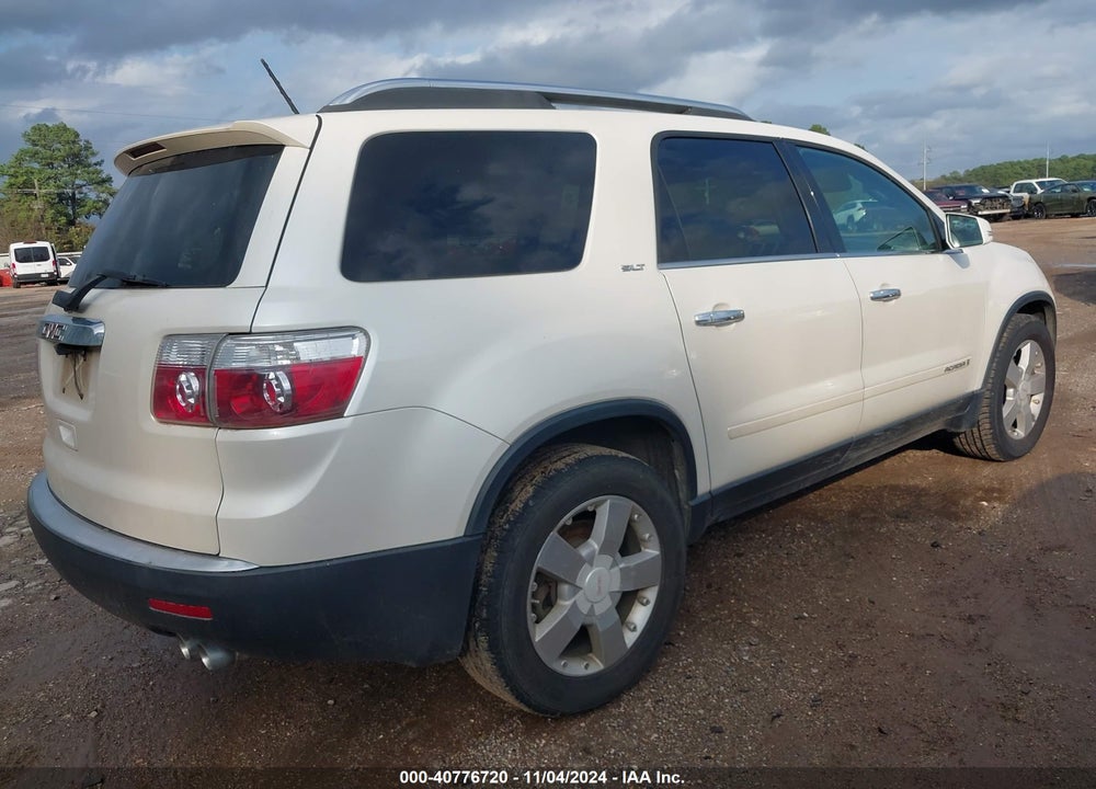 2007 GMC ACADIA SLT-1 VIN: 1GKER23737J127902