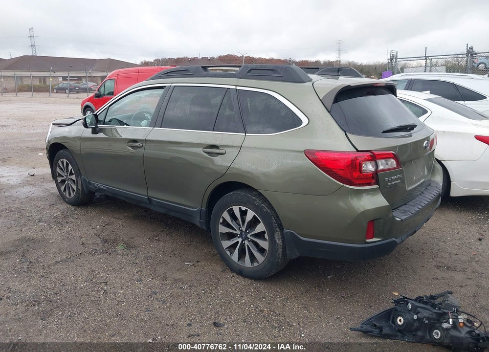 2016 SUBARU OUTBACK 2.5I LIMITED VIN: 4S4BSBJCXG3304187