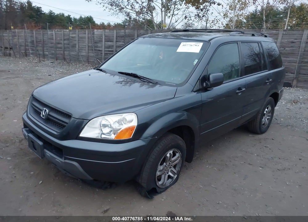 2005 HONDA PILOT EX VIN: 5FNYF18435B061057