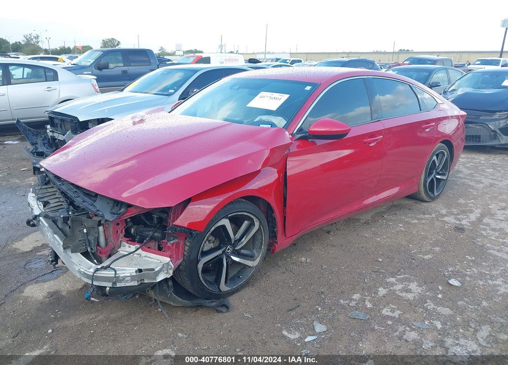 2019 HONDA ACCORD SPORT VIN: 1HGCV1F3XKA073798