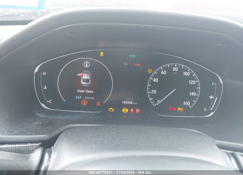 2019 HONDA ACCORD SPORT VIN: 1HGCV1F3XKA073798