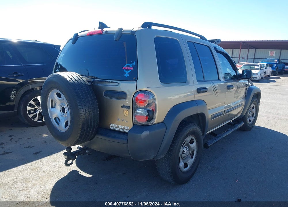 2004 JEEP LIBERTY SPORT VIN: 1J4GL48K54W240208