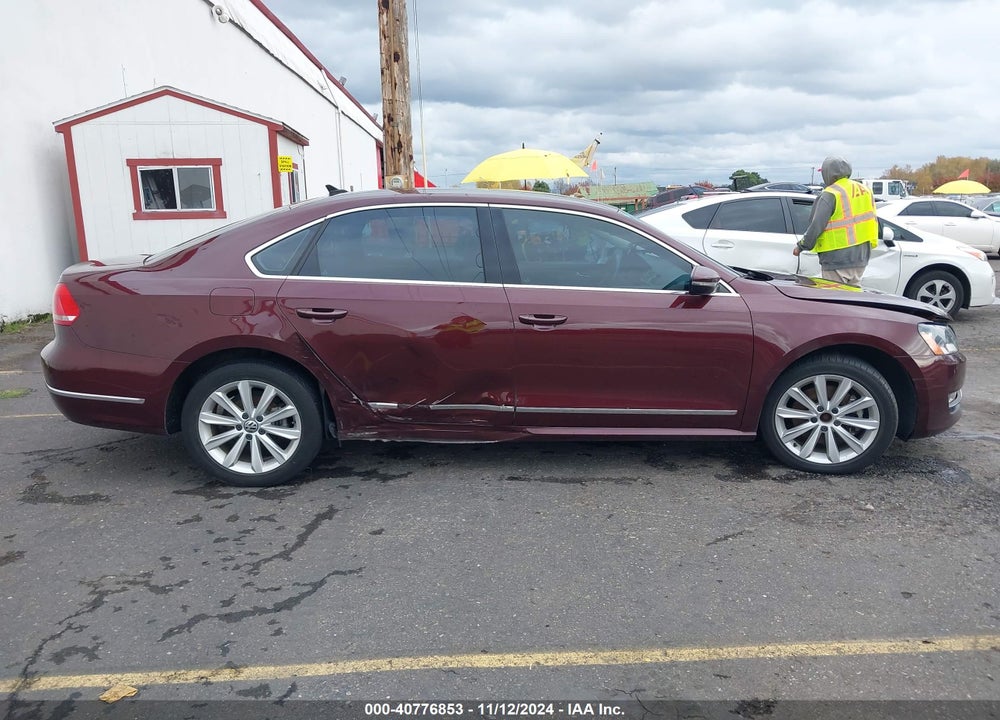 2012 VOLKSWAGEN PASSAT VIN: 1VWCP7A34CC080042