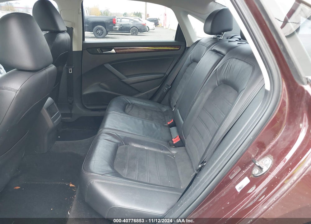 2012 VOLKSWAGEN PASSAT VIN: 1VWCP7A34CC080042