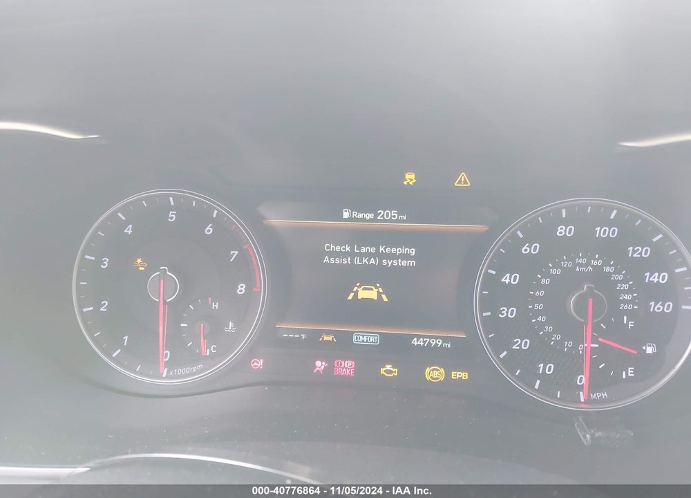 2020 GENESIS G70 2.0T RWD VIN: KMTG64LA5LU045734
