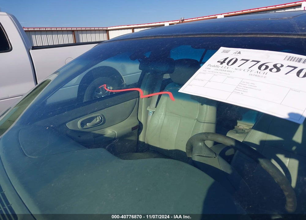 1998 OLDSMOBILE INTRIGUE GL VIN: 1G3WS52K3WF356626
