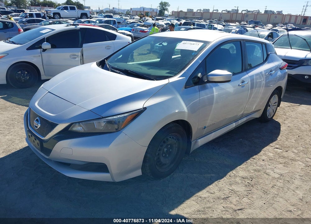 2018 NISSAN LEAF S VIN: 1N4AZ1CP1JC311855