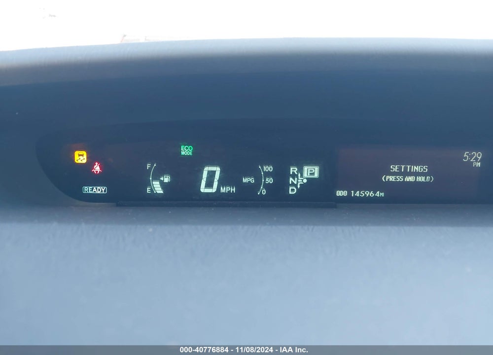 2010 TOYOTA PRIUS IV VIN: JTDKN3DU1A0004164