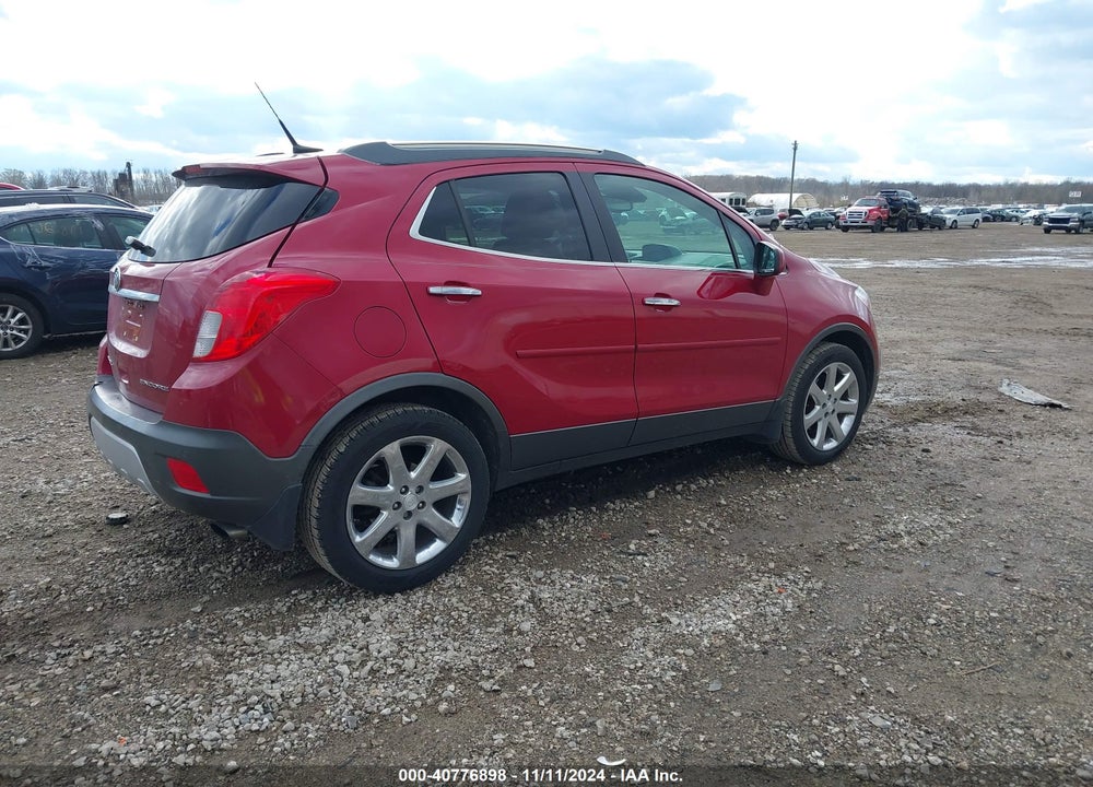 2013 BUICK ENCORE PREMIUM VIN: KL4CJDSBXDB093453