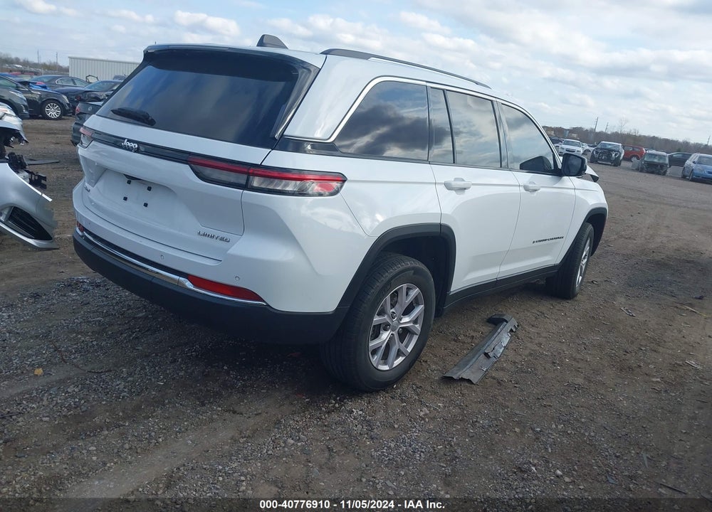2022 JEEP GRAND CHEROKEE LIMITED 4X4 VIN: 1C4RJHBG0N8595065