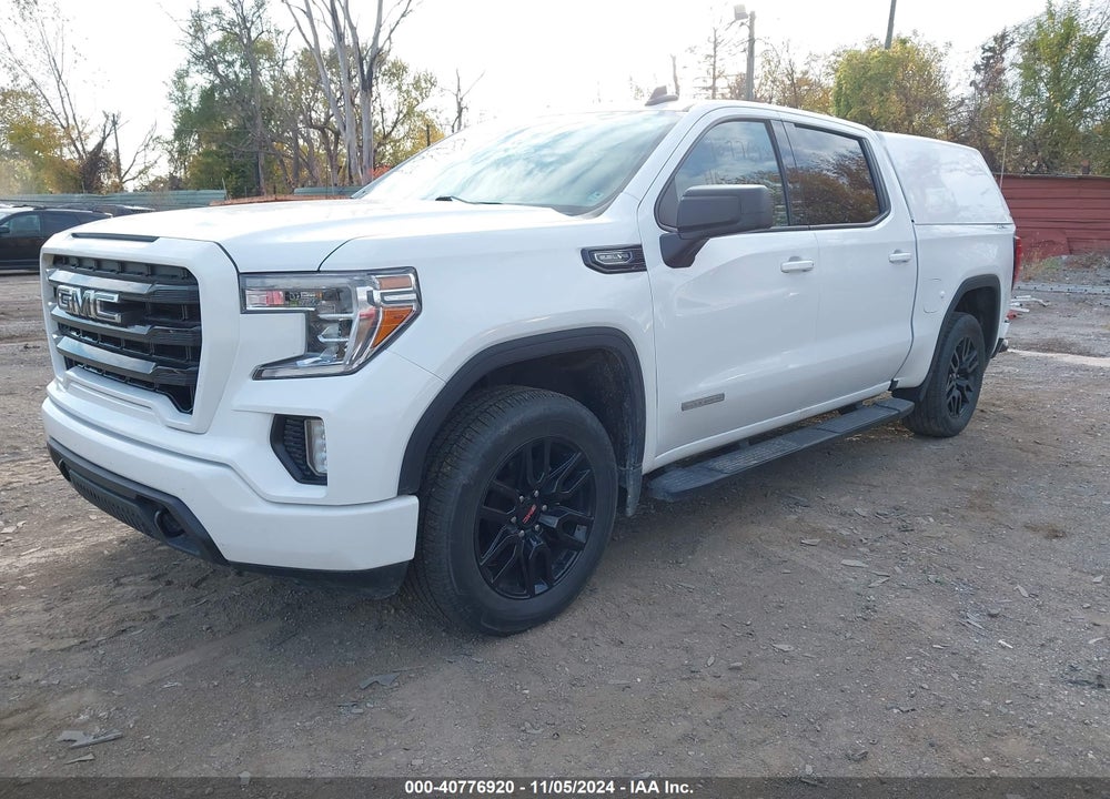 2021 GMC SIERRA 1500 4WD SHORT BOX ELEVATION VIN: 3GTU9CED3MG469394