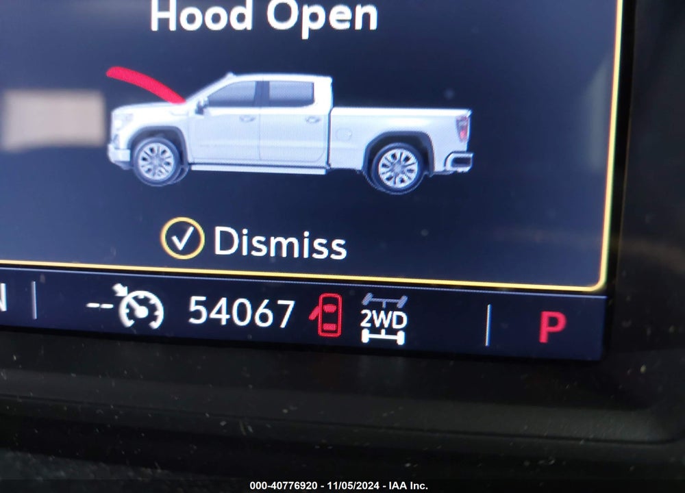 2021 GMC SIERRA 1500 4WD SHORT BOX ELEVATION VIN: 3GTU9CED3MG469394